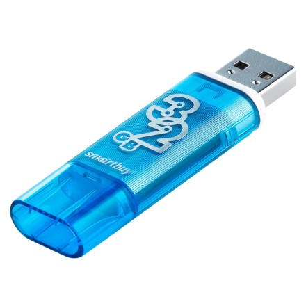  USB флеш накопитель Smartbuy 32GB Glossy Blue (SB32GBGS-B)