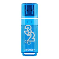 USB флеш накопитель Smartbuy 32GB Glossy Blue (SB32GBGS-B)