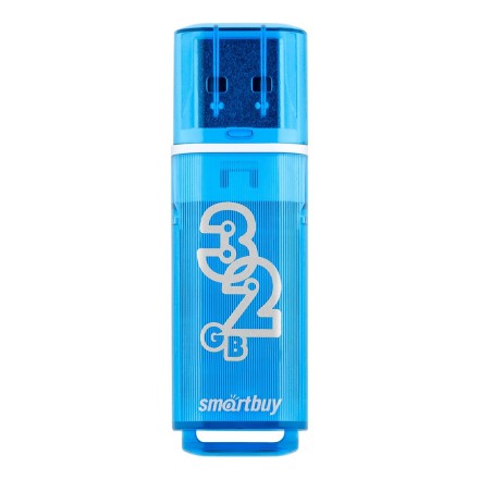  USB флеш накопитель Smartbuy 32GB Glossy Blue (SB32GBGS-B)