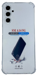 Чехол-накладка силикон 1.5мм Samsung Galaxy A14 4G/5G прозрачный противоударный