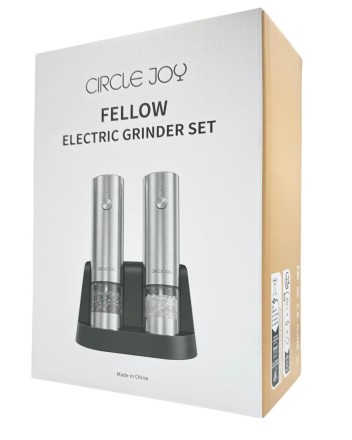  Мельницы электрические Circle Joy Fellow Electric Grinder Set CJ-EG08 2шт серебро