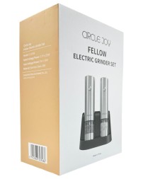 Мельницы электрические Circle Joy Fellow Electric Grinder Set CJ-EG08 2шт серебро