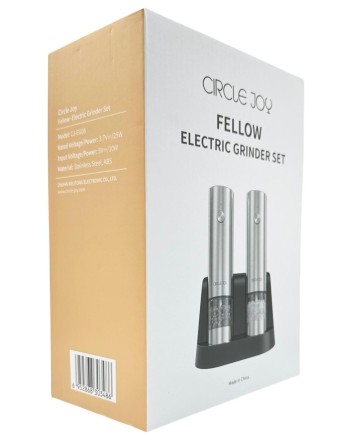  Мельницы электрические Circle Joy Fellow Electric Grinder Set CJ-EG08 2шт серебро