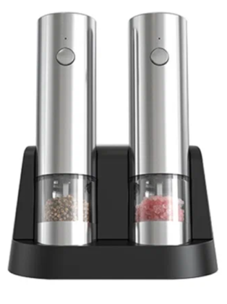  Мельницы электрические Circle Joy Fellow Electric Grinder Set CJ-EG08 2шт серебро