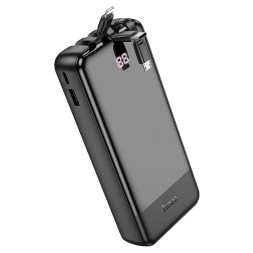 Powerbank Hoco J114A 20000mAh 1USB/1USB-C с проводом Type-C/Lightning/Micro черный