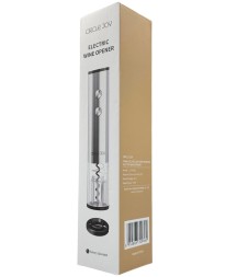 Электрический штопор на батарейках Circle Joy Wine Opener CJ-EKPQ01 серебристый
