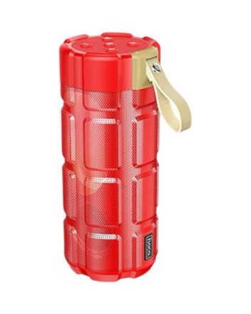  Bluetooth колонка Hoco HC7 BT5.0/2400mAh/4ч/10Вт/TF/FM/USB/AUX красная