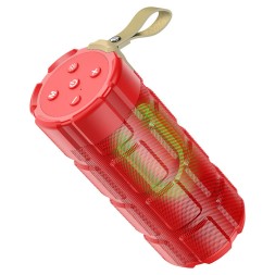 Bluetooth колонка Hoco HC7 BT5.0/2400mAh/4ч/10Вт/TF/FM/USB/AUX красная