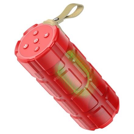  Bluetooth колонка Hoco HC7 BT5.0/2400mAh/4ч/10Вт/TF/FM/USB/AUX красная