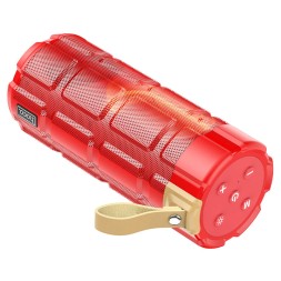 Bluetooth колонка Hoco HC7 BT5.0/2400mAh/4ч/10Вт/TF/FM/USB/AUX красная