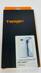 Клип-кейс Spigen Galaxy S8 Air Skin, прозрачный (565CS21627)