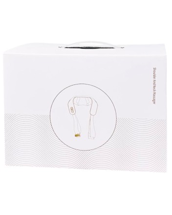  Массажер для шеи/плеч/спины/тела беспроводной универсальный с инфракрасным подогревом черный