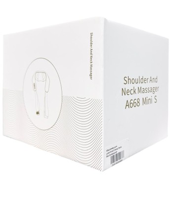  Массажер для шеи/плеч/спины/тела беспроводной универсальный с инфракрасным подогревом черный