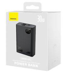 Powerbank Baseus Adaman2 20000mAh 2USB/1USB-C 30W (PPAD050101) черный