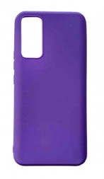 Накладка для Huawei P40 Silicone cover фиолетовая