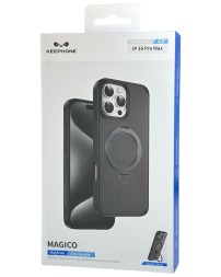 Накладка для i-Phone 16 Pro Max Keephone Magico MagSnap черный