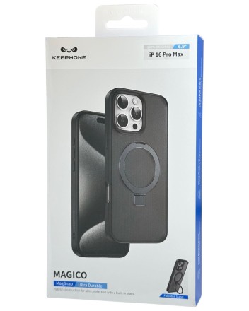  Накладка для i-Phone 16 Pro Max Keephone Magico MagSnap черный