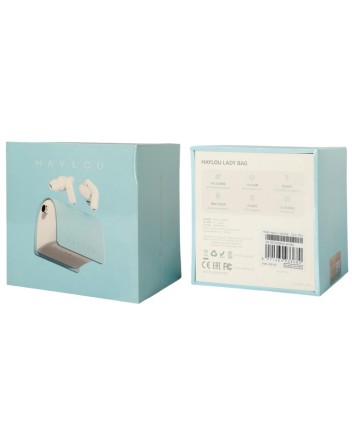  Беспроводные наушники TWS Haylou Lady Bag T87 38mAh/ANC/IPX4 голубые