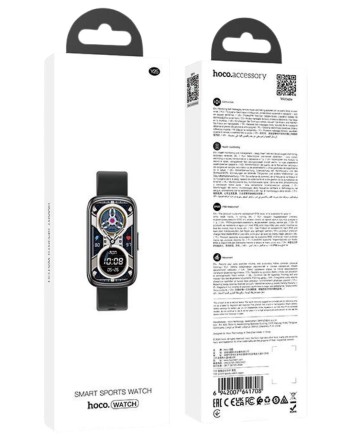  Смарт-часы Hoco Y25 Smart Sport Watch черные