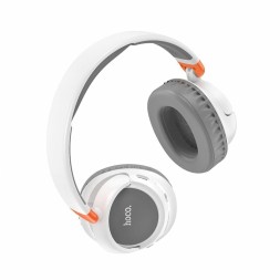 Стереонаушники Bluetooth полноразмерные HOCO W43 белые