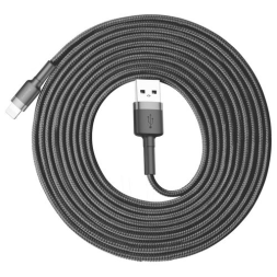 Usb Кабель-зарядка Lightning Baseus Cafule 3м (CALKLF-RG1) черный