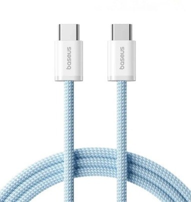  Кабель-зарядка Type-C на Type-C Baseus Dynamic 4 Series 100W 1м (P10381400311-00) голубой