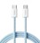  Кабель-зарядка Type-C на Type-C Baseus Dynamic 4 Series 100W 1м (P10381400311-00) голубой