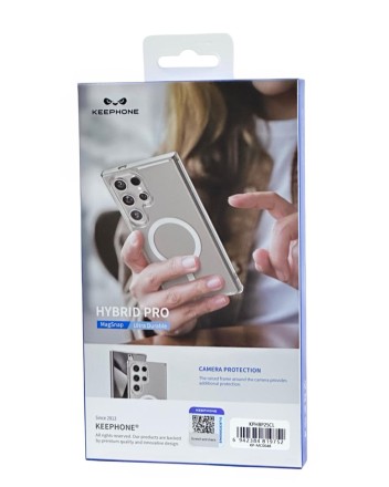  Накладка для Samsung Galaxy S25 Keephone Hybrid Pro прозрачный