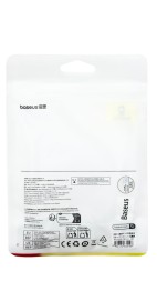 Usb Кабель-зарядка Lightning Baseus Pudding Series 2.4A 1.2м P10355700111-00 черный