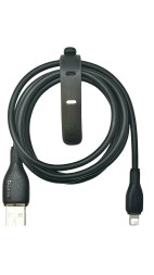 Usb Кабель-зарядка Lightning Baseus Pudding Series 2.4A 1.2м P10355700111-00 черный