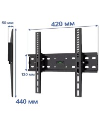 Кронштейн для телевизора 26-55" HAHOO36T наклонный черный