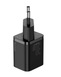 Сетевое зар. устр. Baseus Super Si Quick Charger 1C 30W EU CCSUP-J01 черное