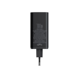 Сетевое зар. устр. Baseus GaN6Pro Fast Charger 2USB/2C 100W кабель T-C на T-C P10162705112-00 черное