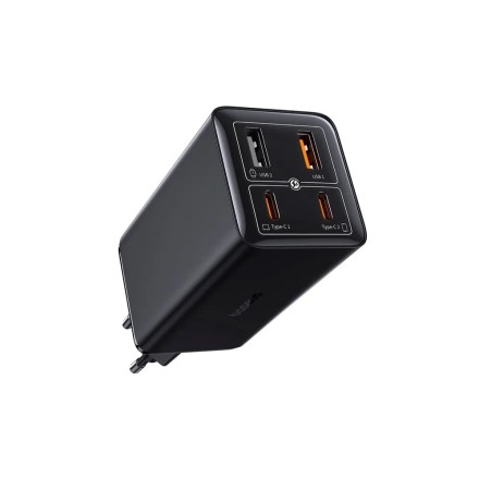  Сетевое зар. устр. Baseus GaN6Pro Fast Charger 2USB/2C 100W кабель T-C на T-C P10162705112-00 черное