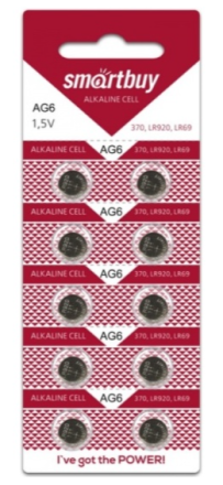  Элемент питания SMARTBUY AG6 BL10 SBBB-AG6-10B