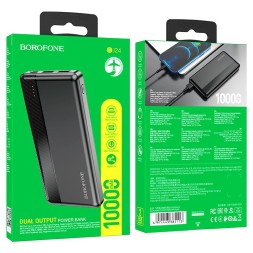 Powerbank Borofone BJ24 10000mAh 2USB 2A черный