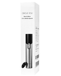 Электрический штопор Circle Joy Two-in-One Corkscrew CJ-EKPQ07 серебристый