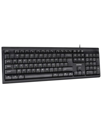  Клавиатура проводная с Smartbuy ONE 114 USB/104 клавиши/Индикация клавиш/1.5м, (SBK-114U-K) черная
