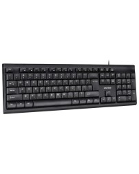 Клавиатура проводная с Smartbuy ONE 114 USB/104 клавиши/Индикация клавиш/1.5м, (SBK-114U-K) черная