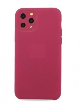 Накладка для i-Phone 13 Pro Max Silicone icase под оригинал, камера закрыта №54 фруктово-розовая