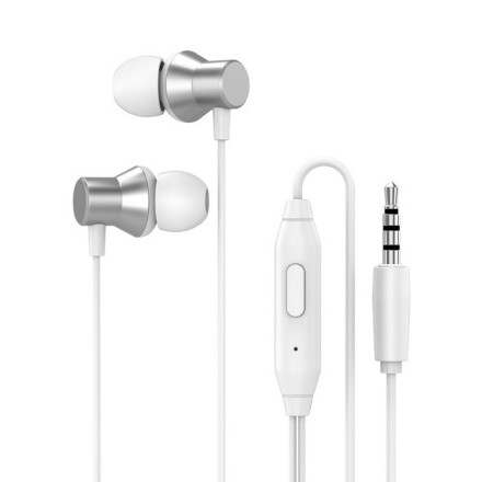 Наушники с микрофоном Lenovo TW13 1.2м белые