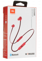 Беспроводные наушники TWS JBL C135BT красный