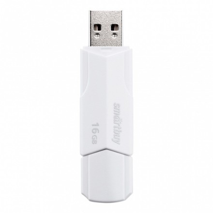  USB флеш накопитель Smartbuy 16GB Clue White (SB16GBCLU-W)