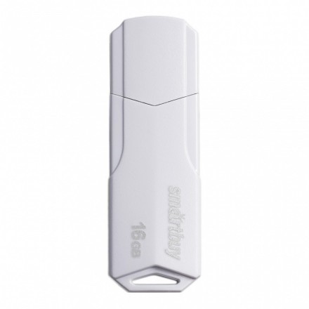  USB флеш накопитель Smartbuy 16GB Clue White (SB16GBCLU-W)