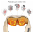  Массажер для шеи/плеч/спины/ног многофункциональный массажер электрический с подогревом бежевый