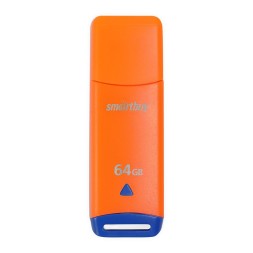 USB флеш накопитель Smartbuy 64GB Easy SB064GBEO оранжевый