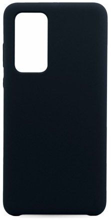  Накладка для Huawei P40 Silicone cover черная