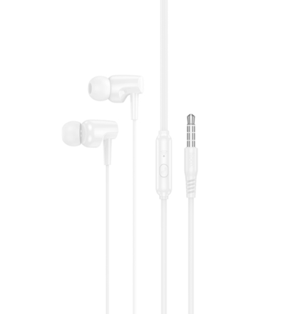  Наушники внутриканальные Hoco M112 1.2 м белые