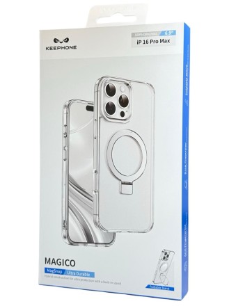  Накладка для i-Phone 16 Pro Max Keephone Magico MagSnap прозрачный