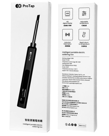  Беспроводной паяльник ProTap PTET65 серебристый